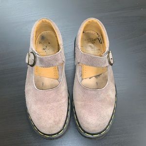Vintage Dr. Martins Suede Mary Janes